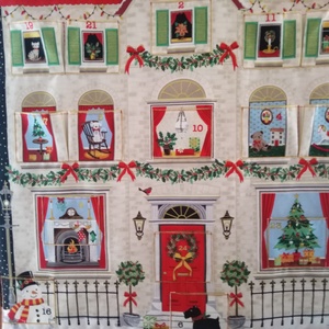 Adventi naptár,Karácsonyi dekoráció - karácsony - Meska.hu