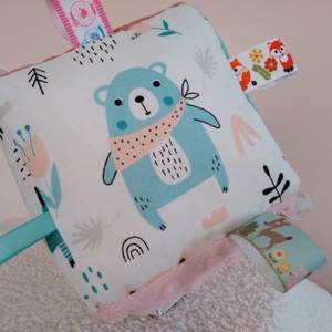 Erdei állatos textil babakocka, Játék & Sport, 3 éves kor alattiaknak, Babakocka, Varrás, MESKA