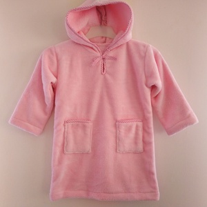 Gyerek köntös, kapucnis fürdőköpeny - ruha & divat - babaruha & gyerekruha - köntös - Meska.hu