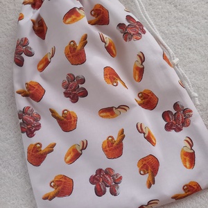 Textil kenyereszsák, pékárúzsák - táska & tok - bevásárlás & shopper táska - kenyeres zsák - Meska.hu
