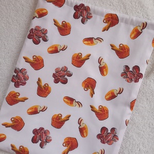 Textil kenyereszsák, pékárúzsák - táska & tok - bevásárlás & shopper táska - kenyeres zsák - Meska.hu