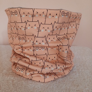 Baba-gyerek csősál, körsál  - ruha & divat - sál, sapka, kendő - kalap - Meska.hu