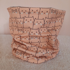 Baba-gyerek csősál, körsál  - ruha & divat - sál, sapka, kendő - kalap - Meska.hu