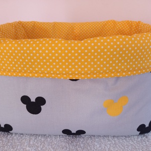 Mickey Textil tároló, Pelenka tároló, Játék tároló, Asztali tároló - otthon & életmód - babaszoba, gyerekszoba - játéktároló - Meska.hu