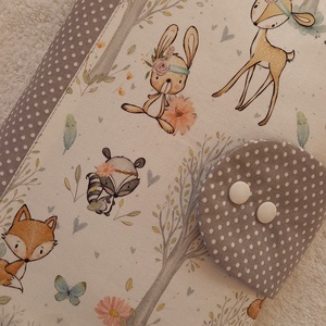 Erdei állatos Pelenkatáska, pelenkázótáska, - táska & tok - pelenkatáska - pelenkatartó tok - Meska.hu