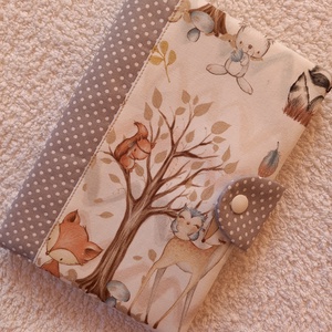 Egészségügyi, várandós kiskönyv borító textilből - otthon & életmód - papír, írószer - Meska.hu