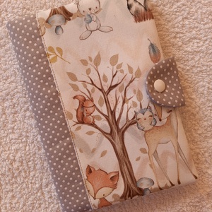 Egészségügyi, várandós kiskönyv borító textilből - otthon & életmód - papír, írószer - Meska.hu