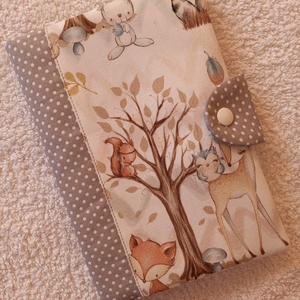 Egészségügyi, várandós kiskönyv borító textilből - otthon & életmód - papír, írószer - Meska.hu