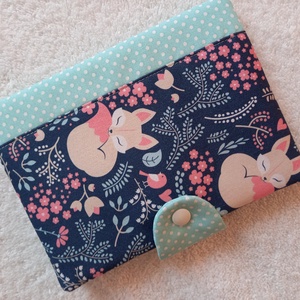 Új Design - Édes álom Egészségügyi kiskönyv borító textilből - baba - mama - babaemlékek - egészségügyi kiskönyv borító - Meska.hu