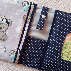 Fiú macis  pelenkatáska,pelenkázótáska,pelenkatartó táska - táska & tok - pelenkatáska - pelenkatartó tok - Meska.hu