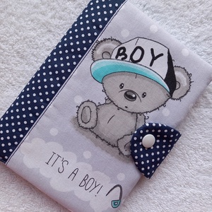  Egészségügyi könyv borító textilből - otthon & életmód - papír, írószer - egészségügyi kiskönyv borító - Meska.hu