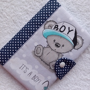  Egészségügyi könyv borító textilből - otthon & életmód - papír, írószer - egészségügyi kiskönyv borító - Meska.hu