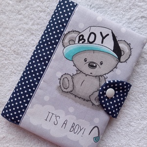  Egészségügyi könyv borító textilből - Meska.hu