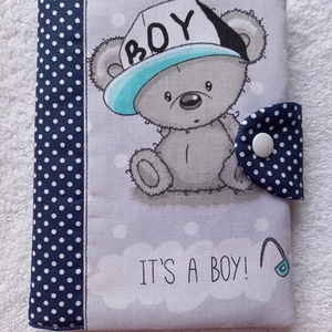  Egészségügyi könyv borító textilből - otthon & életmód - papír, írószer - egészségügyi kiskönyv borító - Meska.hu