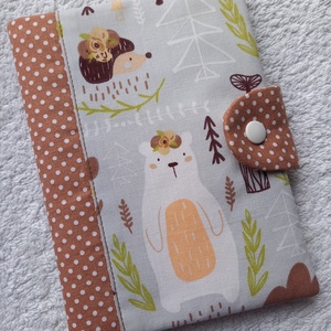 Mesél az erdő egészségügyi kiskönyv borító - baba - mama - babaemlékek - egészségügyi kiskönyv borító - Meska.hu