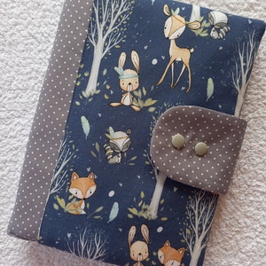 Új Design - Erdei állatos Pelenkatáska, pelenkázótáska,, Táska & Tok, Pelenkatáska, Pelenkatartó tok, Varrás, MESKA