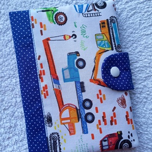  Egészségügyi könyvborító textilből - baba - mama - babaemlékek - egészségügyi kiskönyv borító - Meska.hu