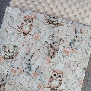 Koala macis Pihe- puha babatakaró, Baba - mama, Baba ágynemű, Babatakaró, gyerek pléd, Varrás, MESKA