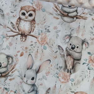 Koala macis Pihe- puha babatakaró - baba - mama - baba ágynemű - babatakaró, gyerek pléd - Meska.hu