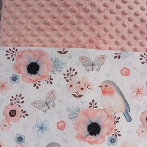 Madárkás - Pihe- puha babatakaró - baba - mama - baba ágynemű - babatakaró, gyerek pléd - Meska.hu