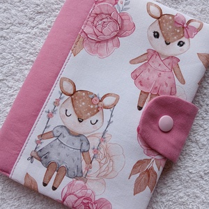 Új Design -  Egészségügyi könyv borító textilből - Meska.hu