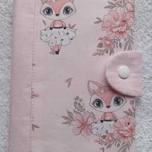 Új Design -  Egészségügyi könyv borító textilből - baba - mama - babaemlékek - egészségügyi kiskönyv borító - Meska.hu