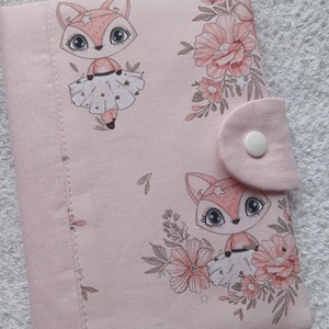 Új Design -  Egészségügyi könyv borító textilből - baba - mama - babaemlékek - egészségügyi kiskönyv borító - Meska.hu