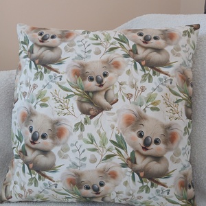 Koala macis  párna  (40 x 40 cm ) - baba - mama - babaszoba dekoráció - gyerek díszpárna - Meska.hu