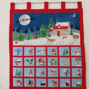  Adventi naptár, kalendárium, lakás dekoráció , Karácsony este - karácsony - adventi díszek - adventi naptár - Meska.hu