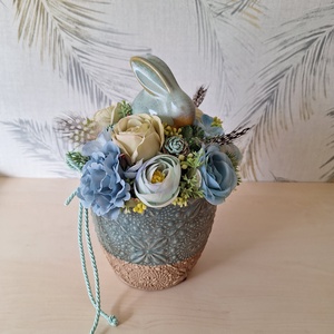 Húsvéti asztaldísz - otthon & életmód - dekoráció - asztal és polc dekoráció - asztaldísz - Meska.hu