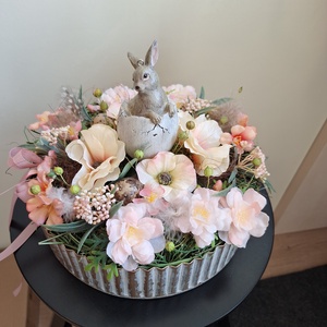 Barackvirágos asztaldísz - otthon & életmód - dekoráció - asztal és polc dekoráció - asztaldísz - Meska.hu