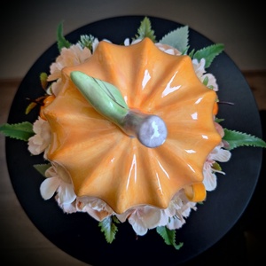 Virágos tököcske - otthon & életmód - dekoráció - asztal és polc dekoráció - asztaldísz - Meska.hu Virágos tököcske - otthon & életmód - dekoráció - asztal és polc dekoráció - asztaldísz - Meska.hu