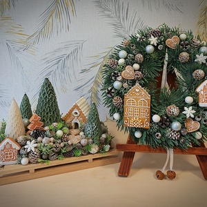 Havas advent - otthon & életmód - dekoráció - asztal és polc dekoráció - asztaldísz - Meska.hu Havas advent - otthon & életmód - dekoráció - asztal és polc dekoráció - asztaldísz - Meska.hu