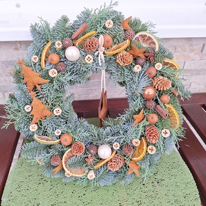 Karácsonyi ajtódísz - otthon & életmód - dekoráció - ajtó- és ablak dekoráció - ajtódísz & kopogtató - Meska.hu