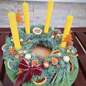 Adventi koszorú - Meska.hu