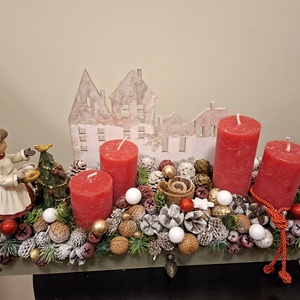 Klasszikus adventi dísz - Meska.hu