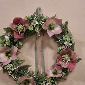 Tavaszi ajtódísz - otthon & életmód - dekoráció - ajtó- és ablak dekoráció - ajtódísz & kopogtató - Meska.hu