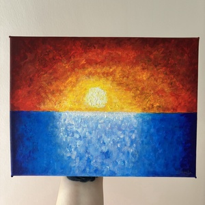 Sunsetz, Művészet, Festmény, Akril, Festészet, MESKA