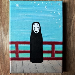 No face, Művészet, Festmény, Akril, Festészet, MESKA