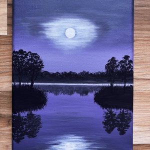 Purple sky - Meska.hu