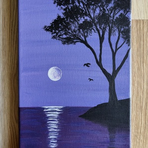Purple Moon - Meska.hu
