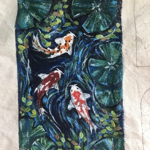 Festett (egyedi kép) mintás vászonszatyor - táska & tok - bevásárlás & shopper táska - shopper, textiltáska, szatyor - Meska.hu