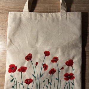 Festett (egyedi kép) mintás vászonszatyor - táska & tok - bevásárlás & shopper táska - shopper, textiltáska, szatyor - Meska.hu