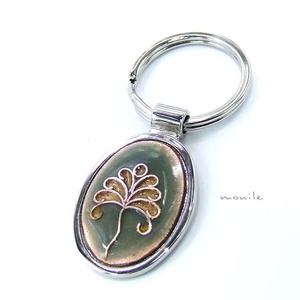 Életfa tűzzománc kulcstartó pisztáciazöld - táska & tok - kulcstartó & táskadísz - Meska.hu