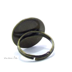 Szíves narancs-türkiz  tűzzománc gyűrű -  - Meska.hu