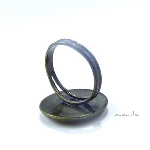 Szíves mustársárga-zöld tűzzománc gyűrű - ékszer - gyűrű - szoliter gyűrű - Meska.hu