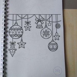 Színező- és játékcsomag - Karácsony - Nyomtatott - művészet - grafika & illusztráció - digitális - Meska.hu