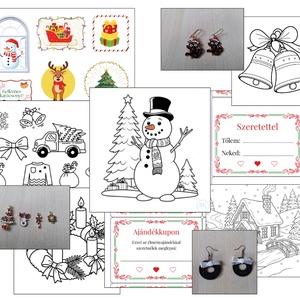 Télapó csomag, Művészet, Grafika & Illusztráció, Digitális, Fotó, grafika, rajz, illusztráció, Mindenmás, MESKA