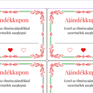 Ajándékkupon - Meska.hu