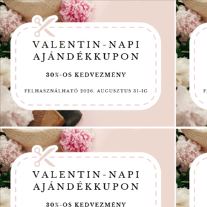 Valentin-napi ajándékkupon - Meska.hu